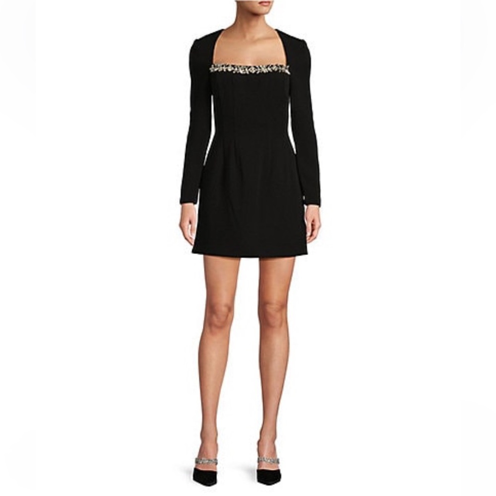 NWT Antonio Melani Jacqueline Rhinestone Mini Dress